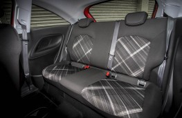 Vauxhall Corsa, rear seats